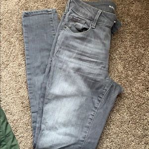 Old Navy Grey Denim Skinny Jeans
